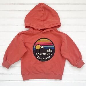 H&M Coral Adventures Explorer Outdoor Hoodie Sweatshirt